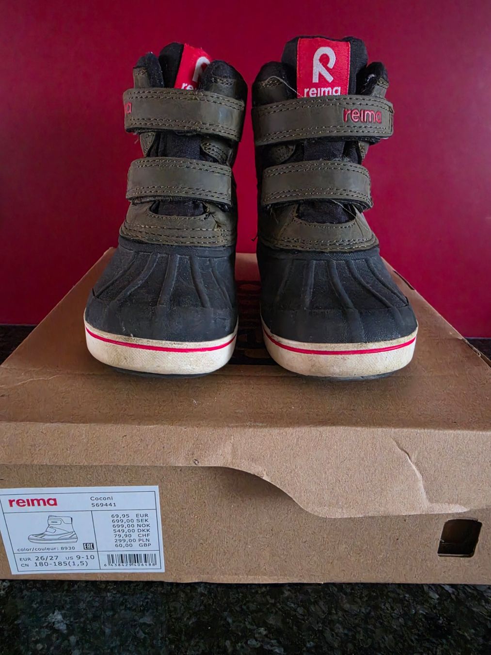 Reima Schuhe für Jungen: Reima Winterschuh, Gr. 26/27 – Gebraucht aus Hundwil von and_ymz9 3