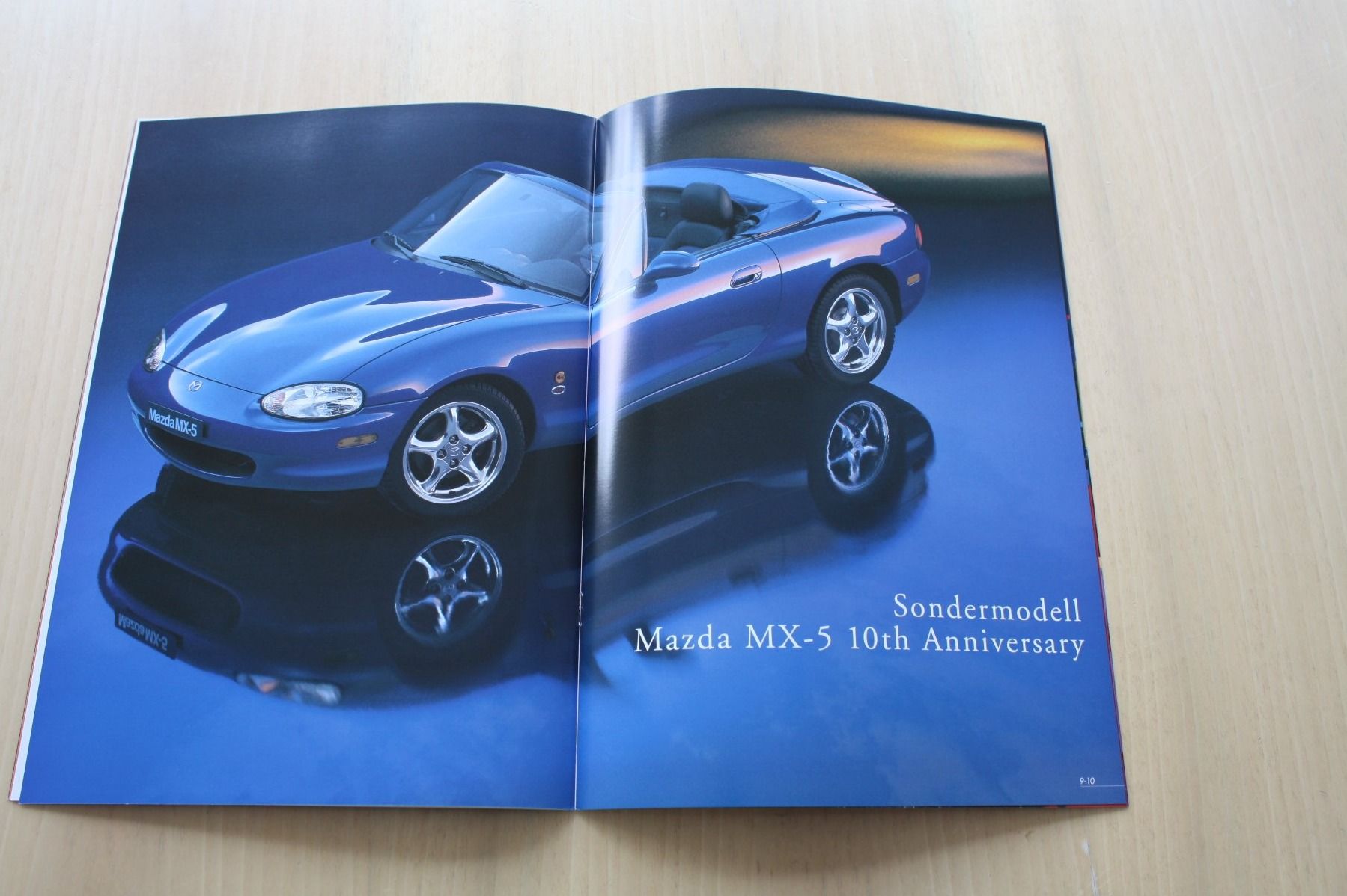 Mazda Documenti: Mazda MX-5"10th Anniversary" Prospekt 1999 – Usato da Wikon venduto da erwin400 5