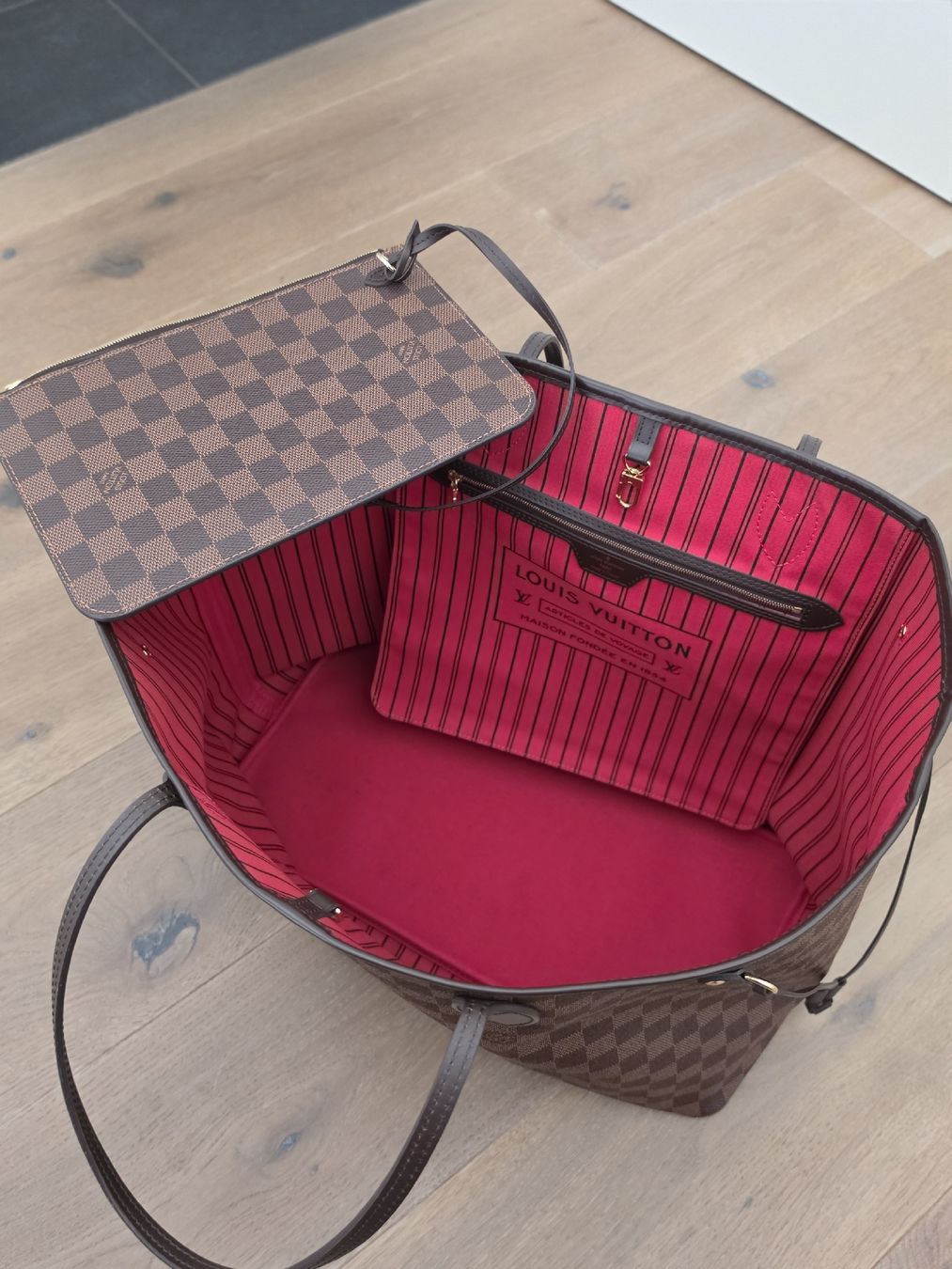 Louis Vuitton Borse da donna: Louis Vuitton Neverfull GM Damier Ebene inkl. Pochette – Nuovo (secondo la descrizione) da Allschwil venduto da Jadranka76 6