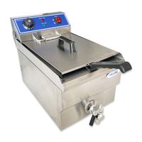Friteuse 10L profi mit Hahnen