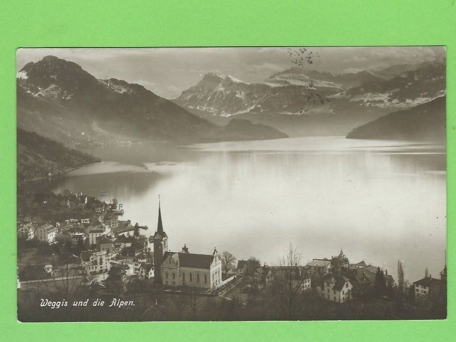 Cartoline postali: Weggis und die Alpen – Usato da Zürich venduto da t24_de
