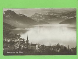Weggis und die Alpen