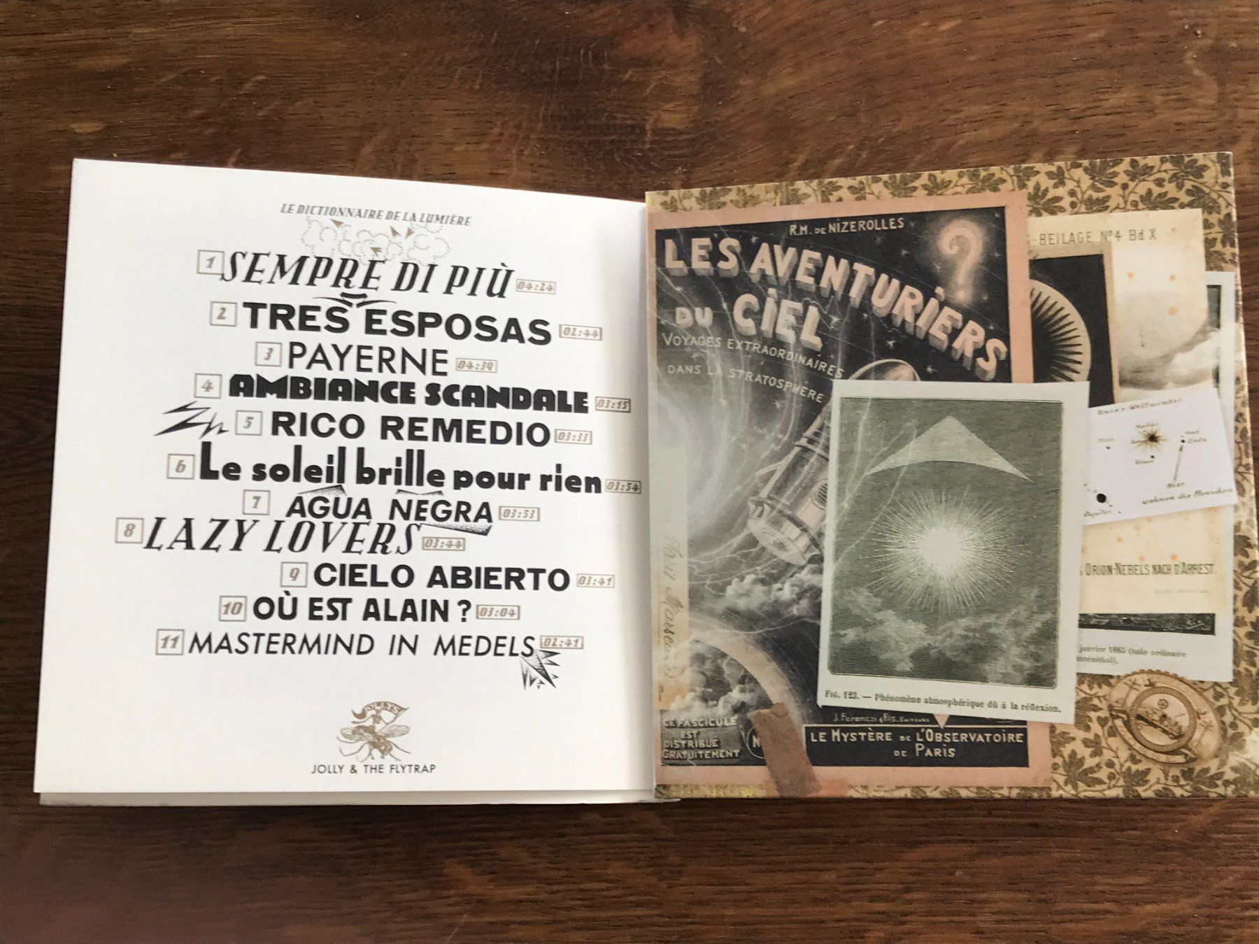 CD: JOLLY & the FLYTRAP Le Dictionnaire de la Lumière - Signiert – Usato da Buchs AG venduto da Archie 2
