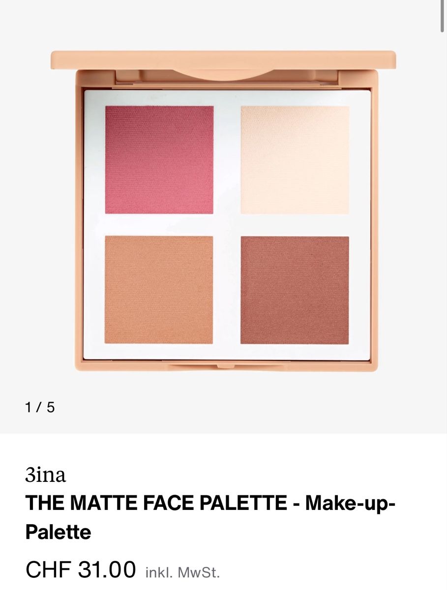 Make-up: 3ina The Face Palette – Usato da Baden venduto da Tiffany6878 2