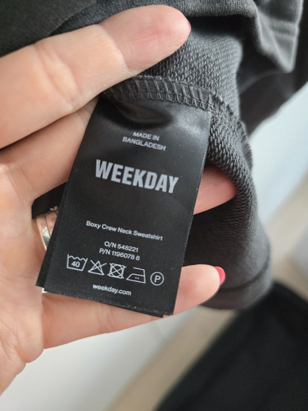 Weekday Pullover & Sweatshirts: Weekday Sweatshirt - Grösse XS – Neu und originalverpackt aus Rickenbach b. Wil von Kth_v8 2