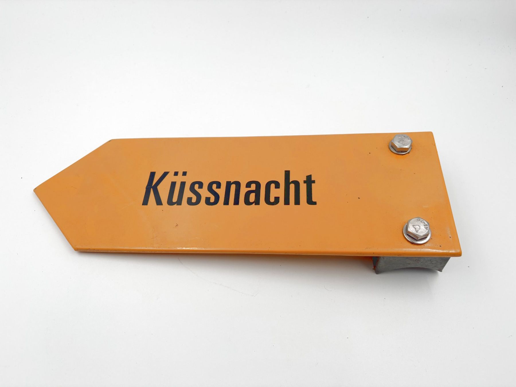 Schilder: Original Schweizer Wanderweg Wegweiser - Küssnacht – Gebraucht aus Hombrechtikon von Bruenel