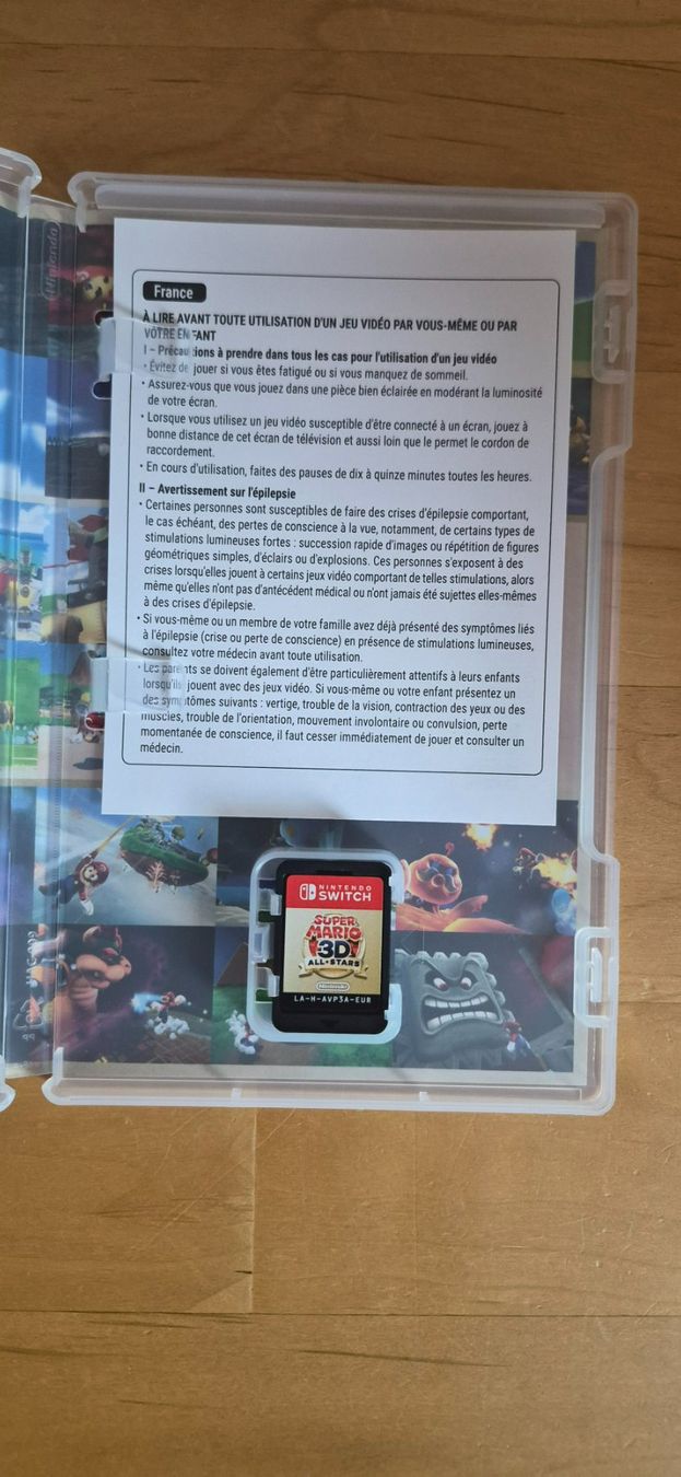 Nintendo Jeux: Super Mario 3D All Stars - Nintendo Switch – D'occasion à Vuisternens-en-Ogoz par Fly-Euphoria 2