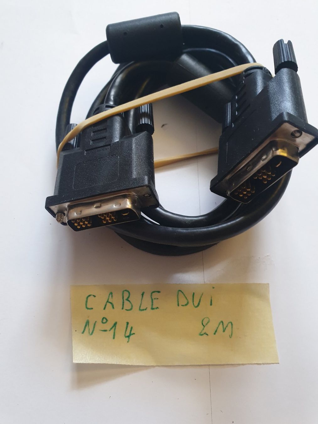 Kabel: Câble Dvi to Dvi / 2m / pas testé – Gebraucht aus Moudon von Amaroli7