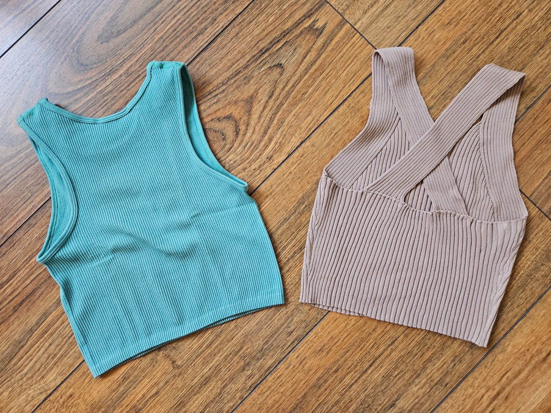 Only Blusen, T-Shirts & Tops: 2x cropped Sommer Top Gr. Gr. 158/164 – Gebraucht aus Buchrain von regenblume3 1