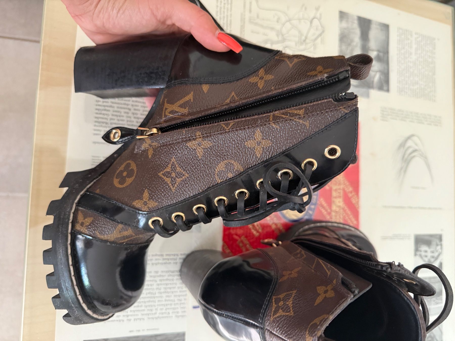 Louis Vuitton Scarpe da donna: Louis Vuitton Star Trail Anke Boots EU37 – Nuovo (secondo la descrizione) da Meilen venduto da Niki.ST 4