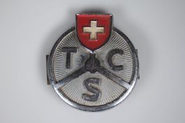 Alte TCS Schweiz Plakette Metall OSA Renens emailliert