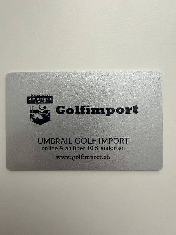 Bons: Golf Import Gutschein CHF 200 – Neuf avec emballage d'origine à Dübendorf par and_9y69