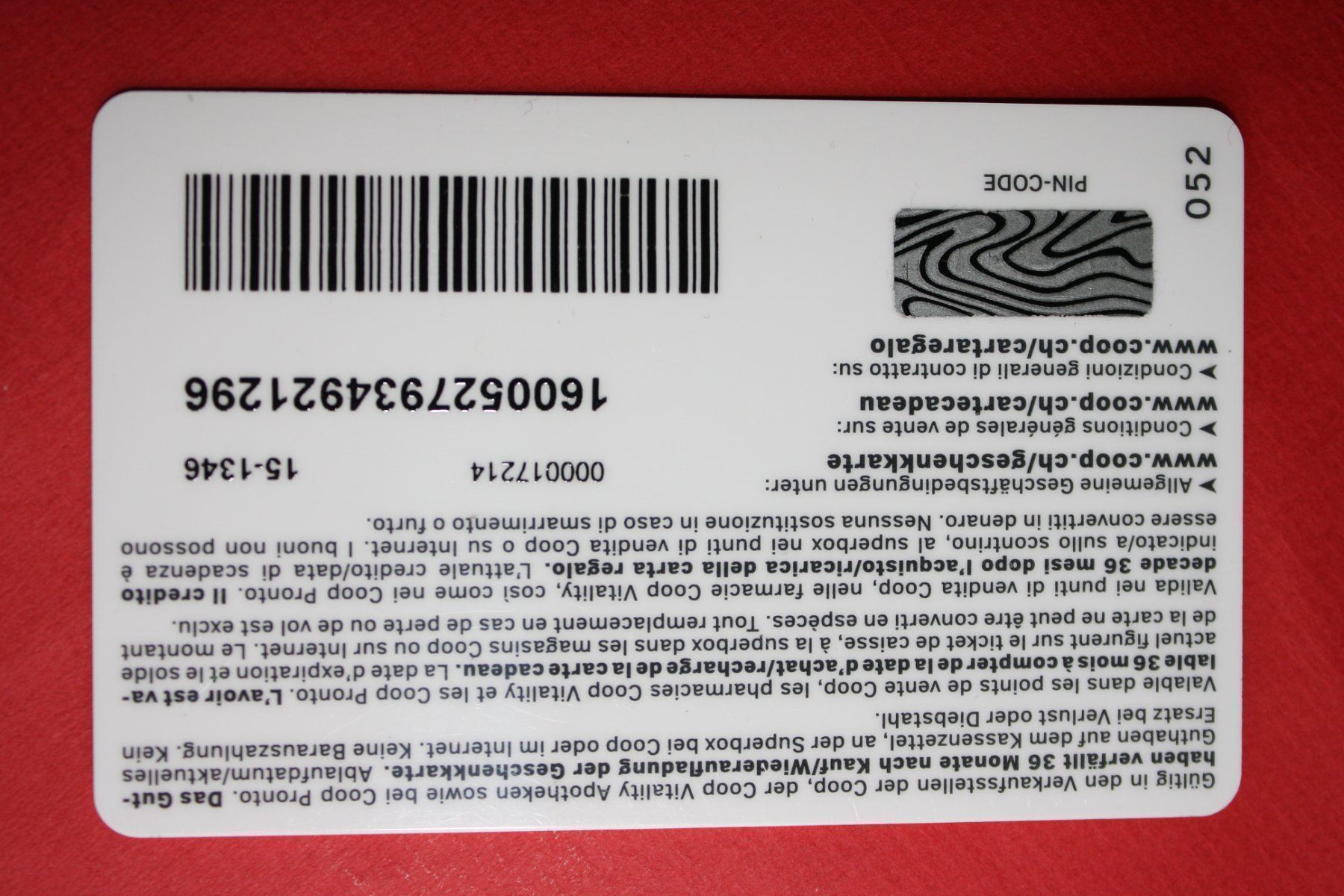 Cartoline: geschenkkarte – Usato da Laupen BE venduto da Gufi57 1