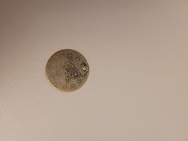 Osmanisches Reich AH..., kleine Silbermünze 2.07 gr. Silber