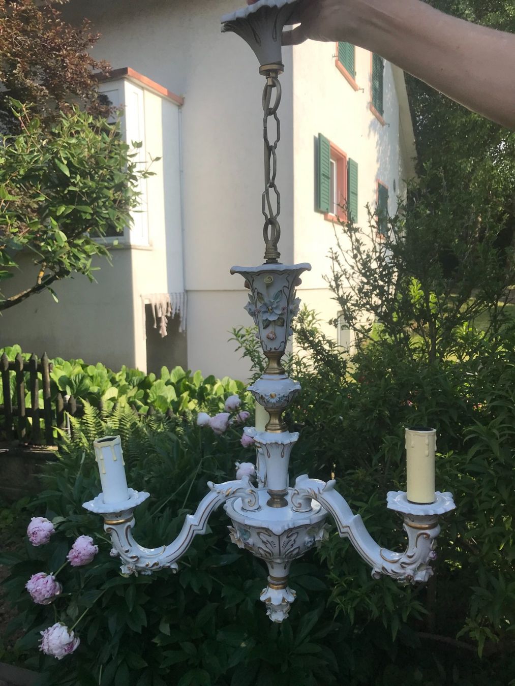 Kronleuchter & Deckenlampen: Deckenlampe Porzellan Antik – Gebraucht aus Aesch BL von muroluz 7