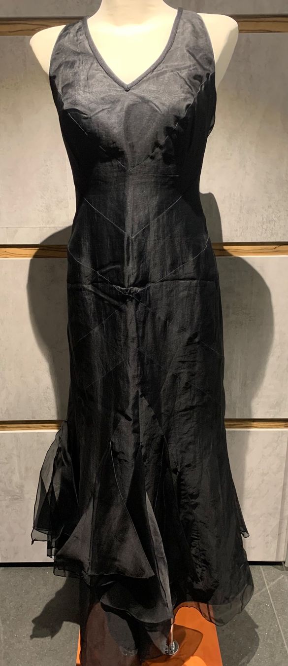 Roberto Cavalli Vestiti: Roberto Cavalli Class Abend Ball Kleid Seide IT44/46=DE38/40 – Usato da Engelburg venduto da mamalanima