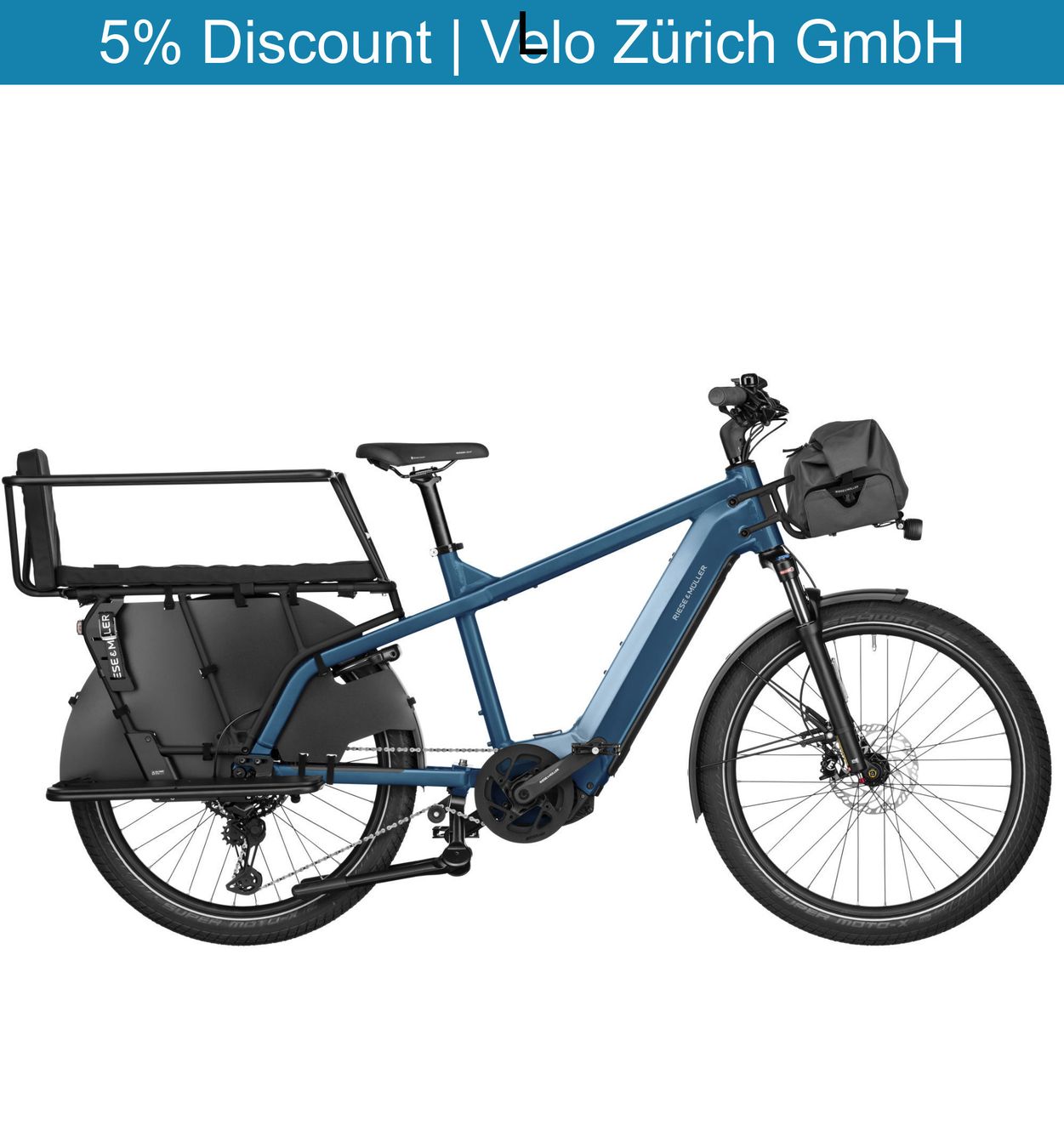 Vélos: Cargobike Riese & Müller Multi 2 EASY – Neuf (Voir description) à Zürich par Velo_Zuerich_Cargo