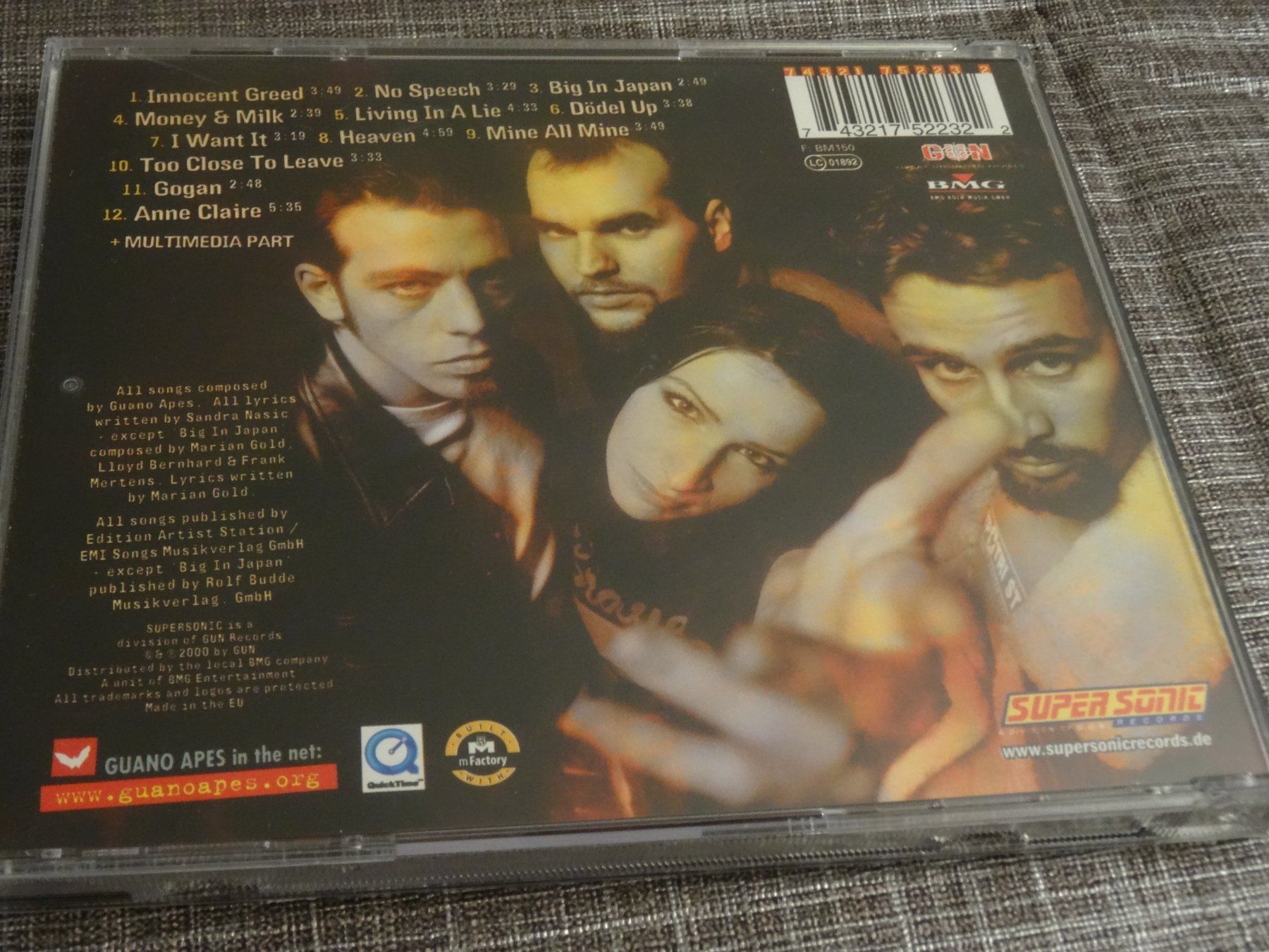 CD: Guano Apes - Don't Give Me Names - CD – Usato da Olten venduto da Disc-Ausverkauf 1