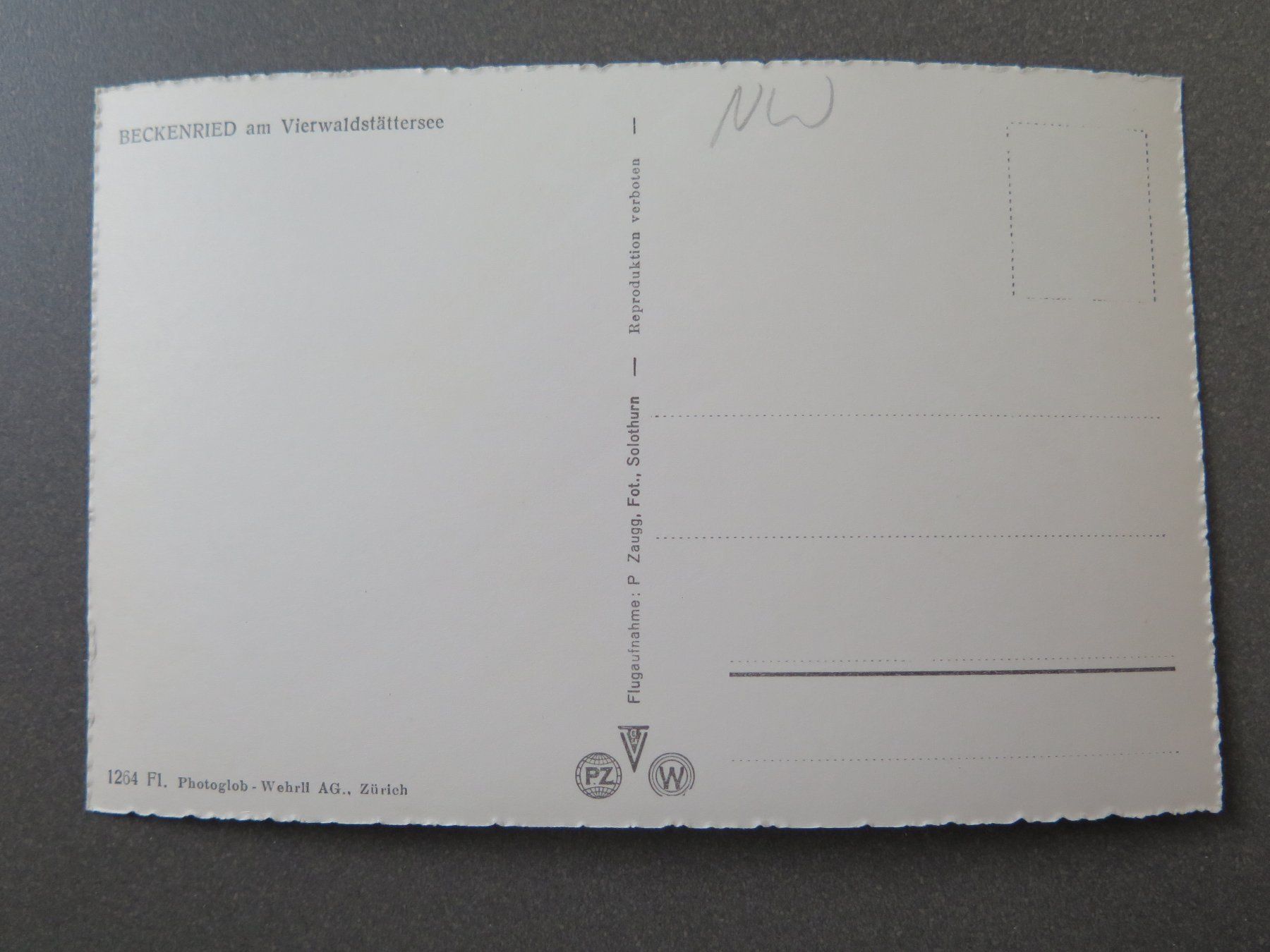 Cartes postales: BECKENRIED MIT DAMPFSCHIFF – D'occasion à Wittenbach par lipasal 1