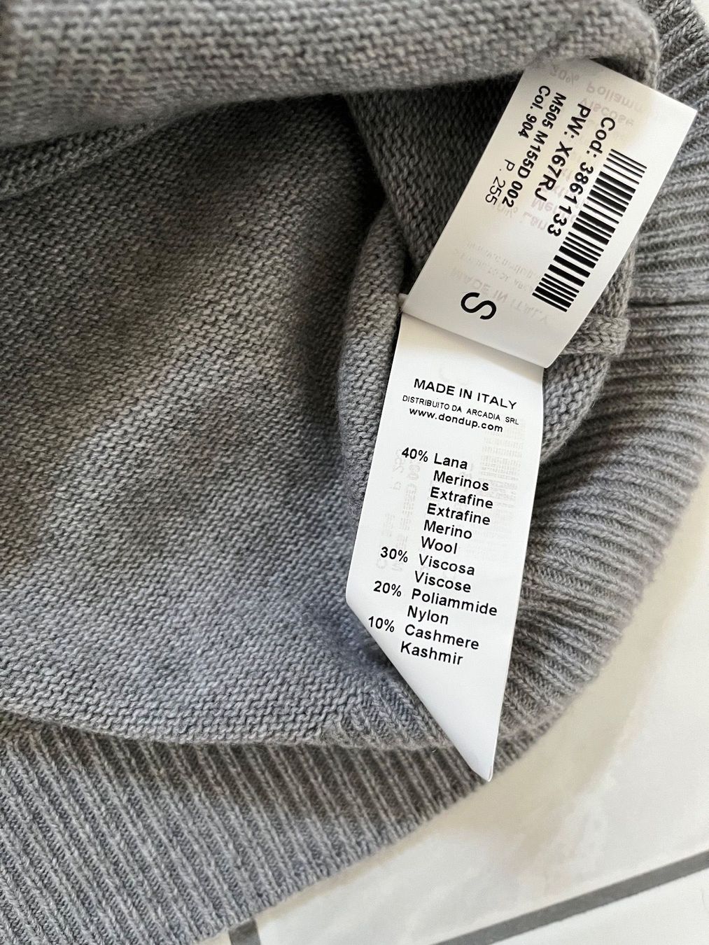 Dondup Pullover & Sweatshirts: Dondup: Pullunder, Pullover mit Kaschmir, kurzarm, S – Gebraucht aus Luzern von ellitussi 3