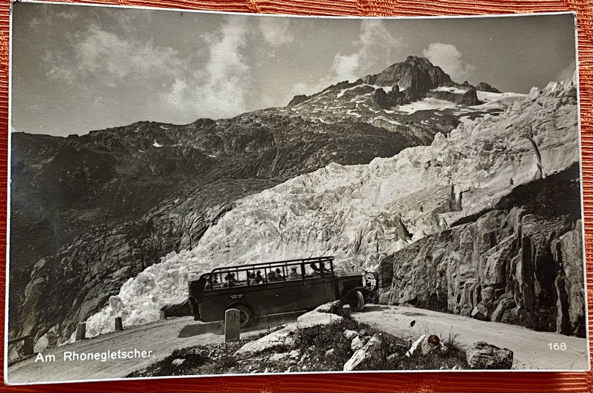 Cartoline postali: AK Rhonegletscher – Usato da Utzigen venduto da Lasagne99
