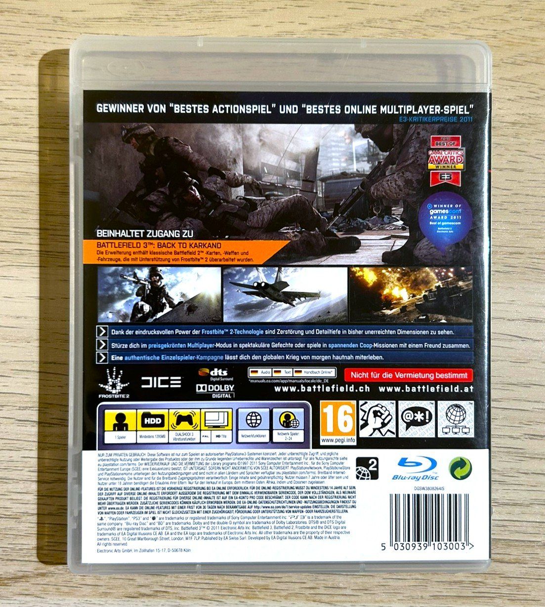 Sony Giochi: Battlefield 3 Limited Edition PS3 – Usato da St. Gallen venduto da Alpine.Arcade 1