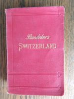 Baedeker's SWITZERLAND 1911 24th edition