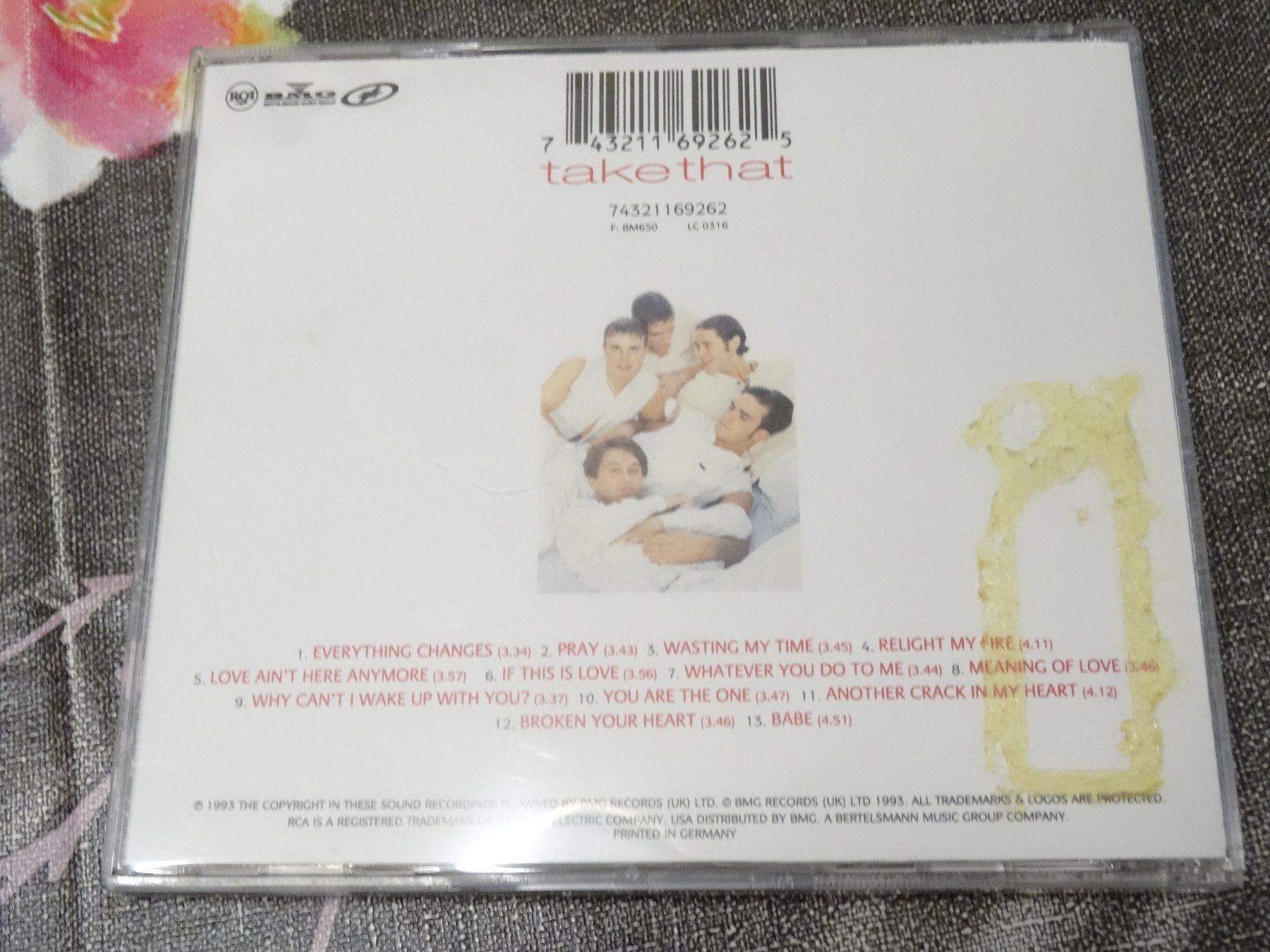CD: Take That - Everything Changes CD – Usato da Olten venduto da Disc-Ausverkauf 1