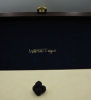 Boutons de manchette WARMAN Passementerie noir
