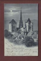 GENEVE - St. Pierre au clair de lune - 1899