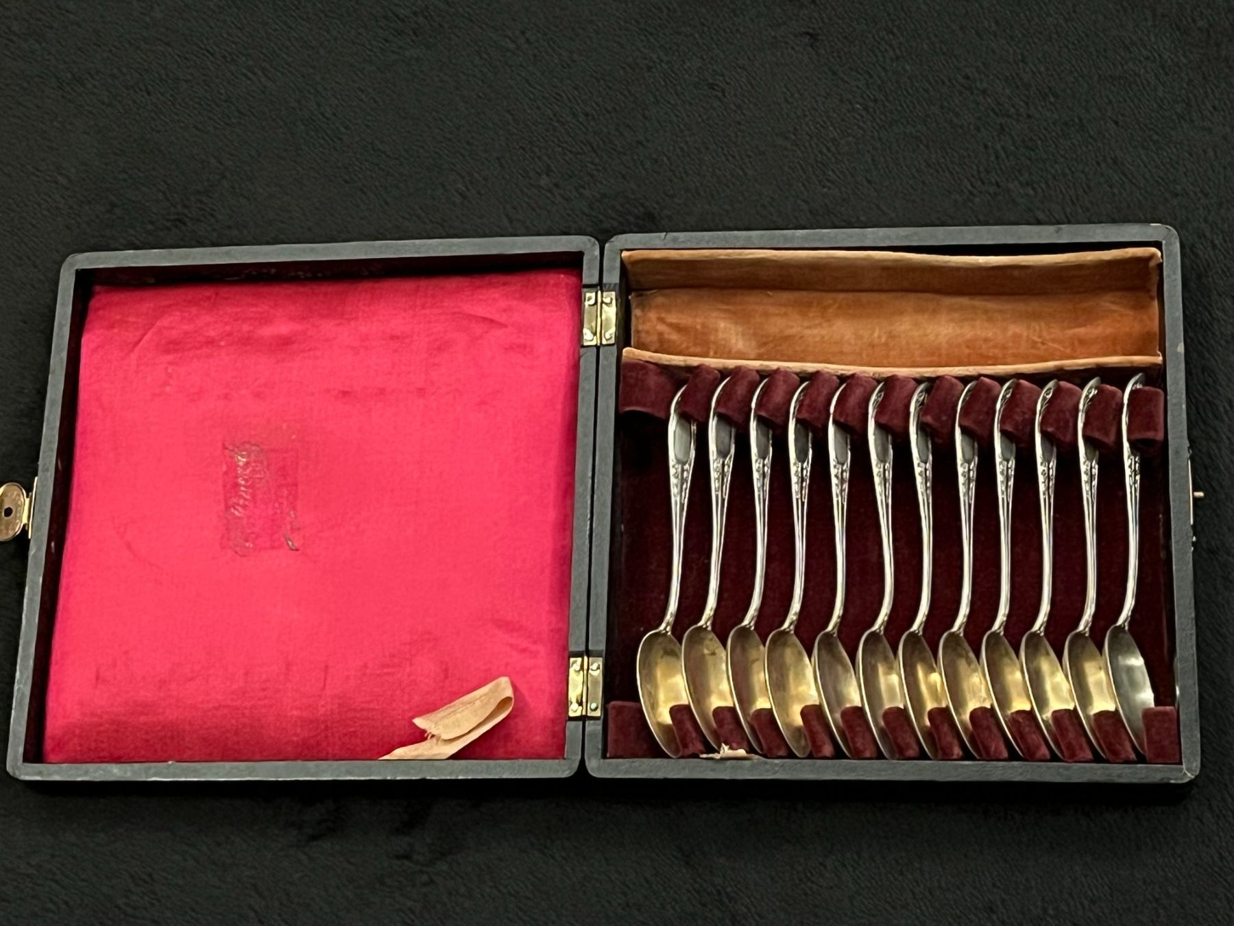 Cucchiai: Set Löffel Silber 800 – Usato da Bettwiesen venduto da wicking27 1