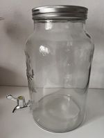 Summer Drinks Dispenser - Glass, Spigot, Like New! 5.5 L