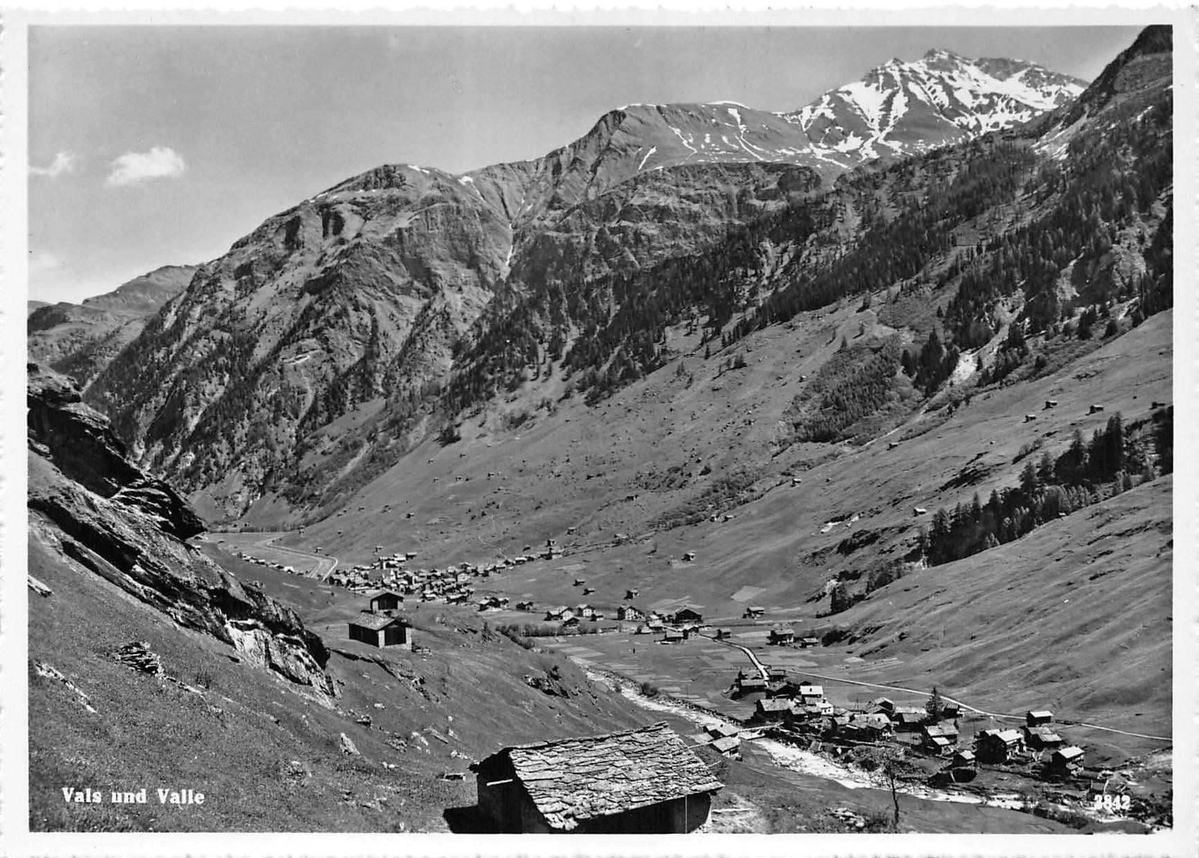 Cartes postales: Vals und Valle – D'occasion à Ottikon b.Kemptth. par Neptun1974