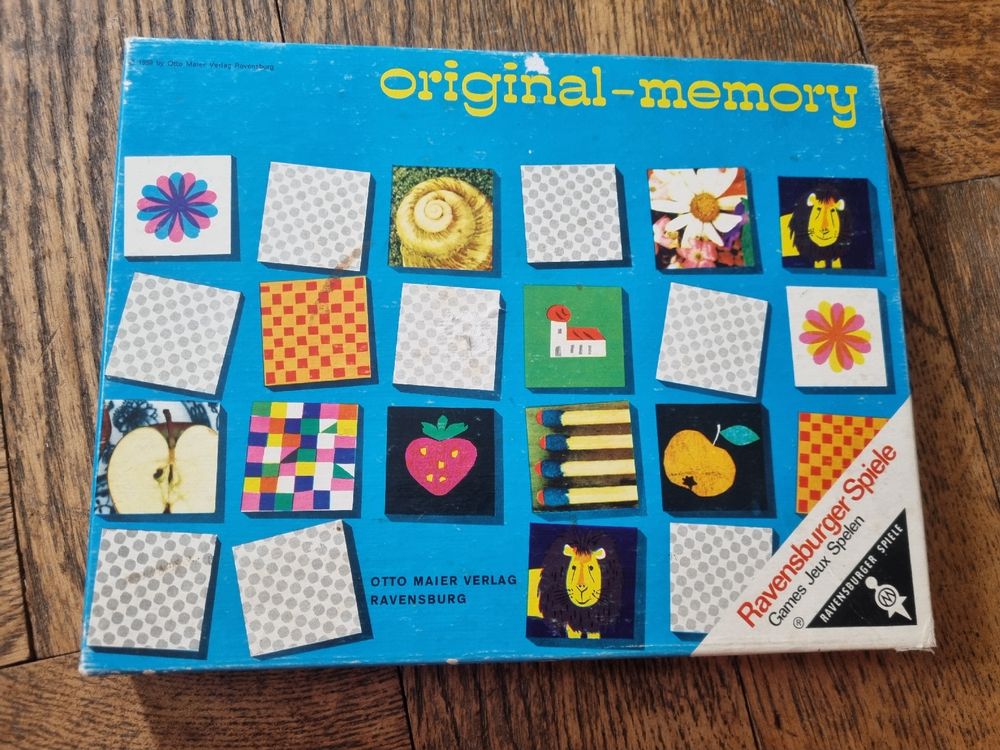 Memory Ravensburger Original, vintage 1959 (D'occasion) à Fribourg pour ...