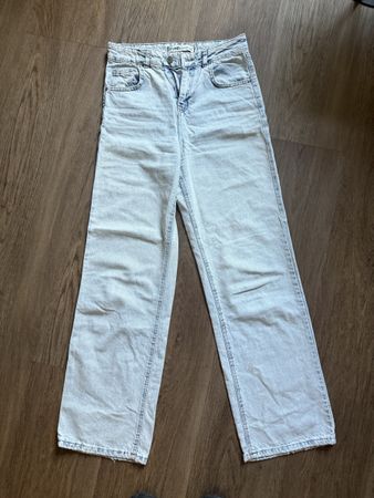 YMR Jeans hellblau weit geschnitten Grösse 36
