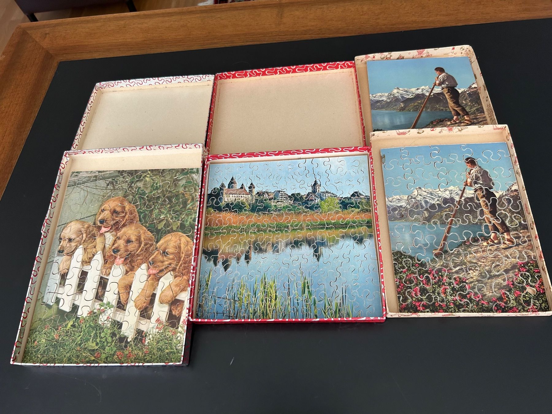 Penelope Puzzle: 3 ältere Holzpuzzle von  Penelope – Usato da Zumikon venduto da tuna007