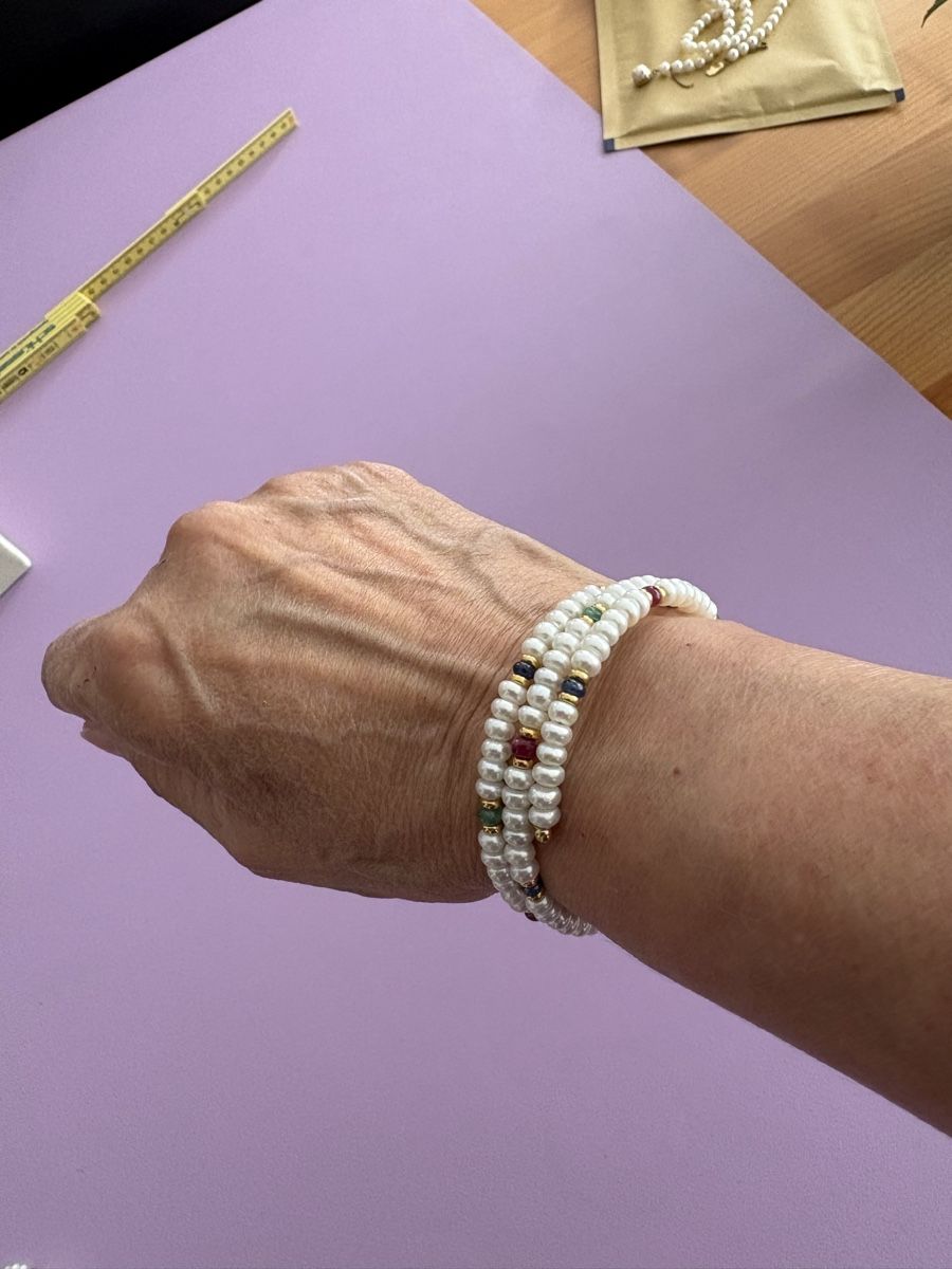 Bracciali & Braccialetti: Perlenarmband (Reif)  – Nuovo (secondo la descrizione) da Siglistorf venduto da chrugi61 1