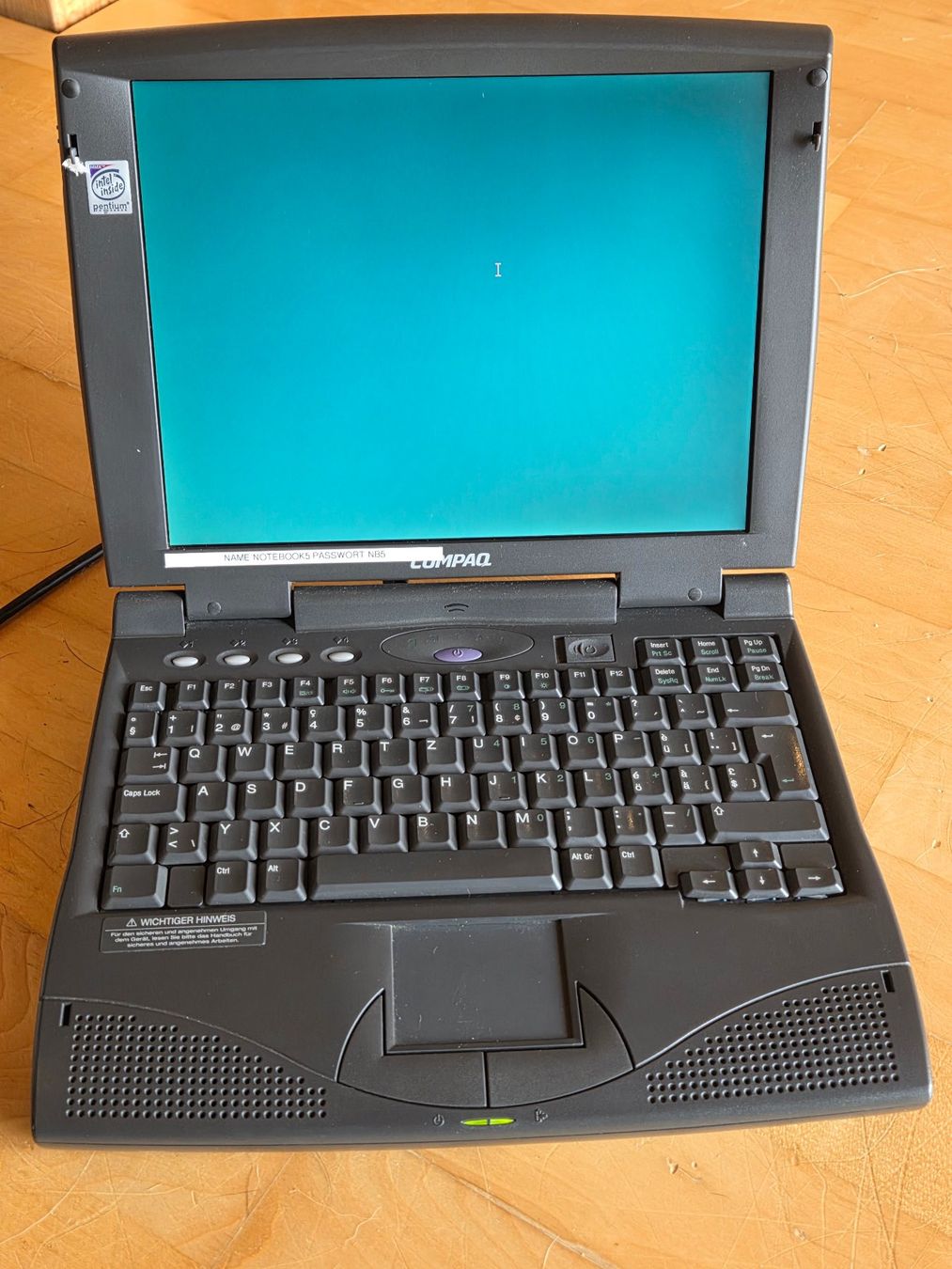 Compaq Notebook: Vintage COMPAQ Notebook ARMADA 1500DT – Usato da Moosseedorf venduto da Ischa
