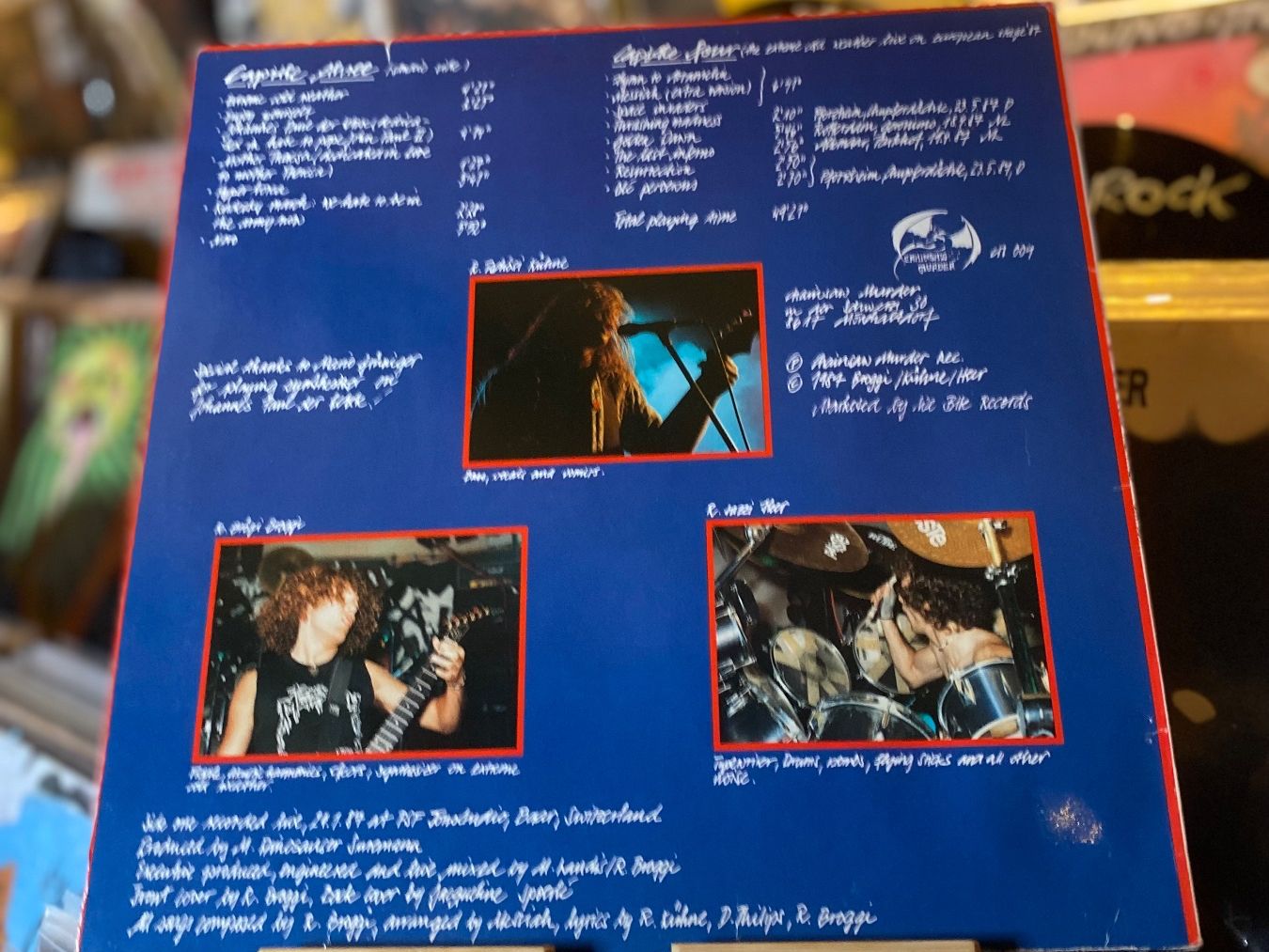 Dischi in vinile: MESSIAH  - EXTREME COLD WEATHER...OG SUI 1987... VG+/VG+ – Usato da Gals venduto da Diskopatshop 1