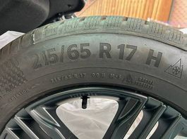 4 Winterkompletträder Continental 215/65 R17