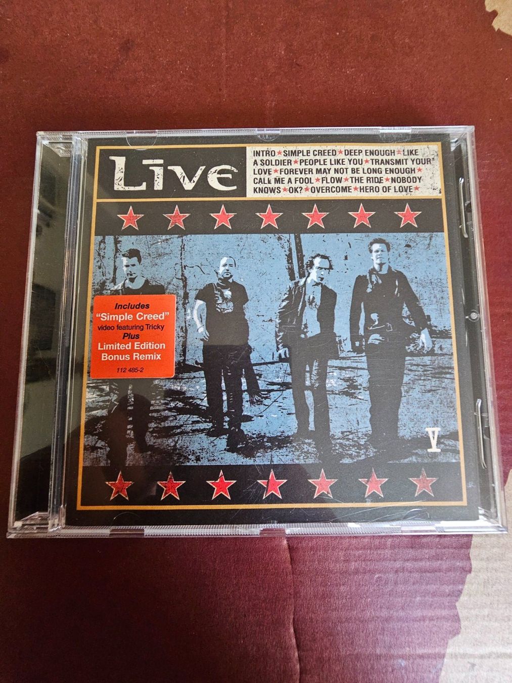CDs: CD - Live – V (Alternative Rock, 2001) – Gebraucht aus Biberist von Foolio0