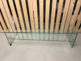 TV Ständer aus Glas