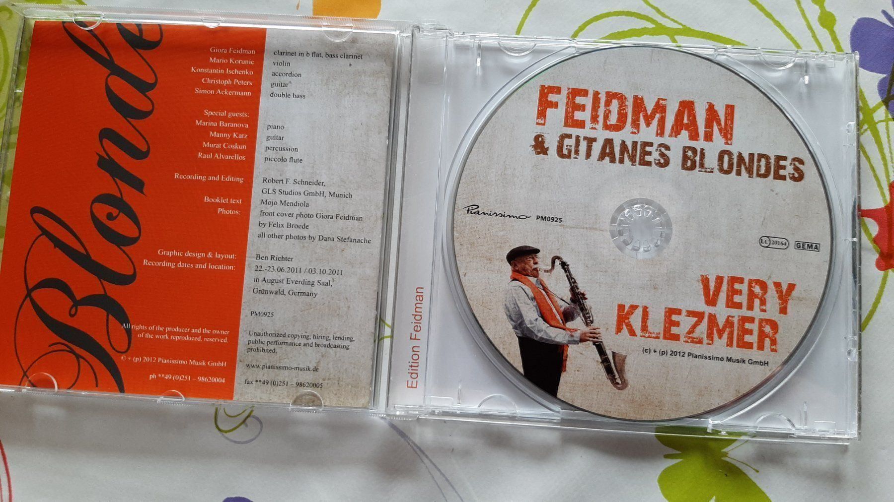 CD: CD Feidman & Gitanes Blondes – Usato da Pully venduto da bro_n52j 5
