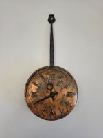 Vintage Wanduhr - römische Ziffern - bronzefarben