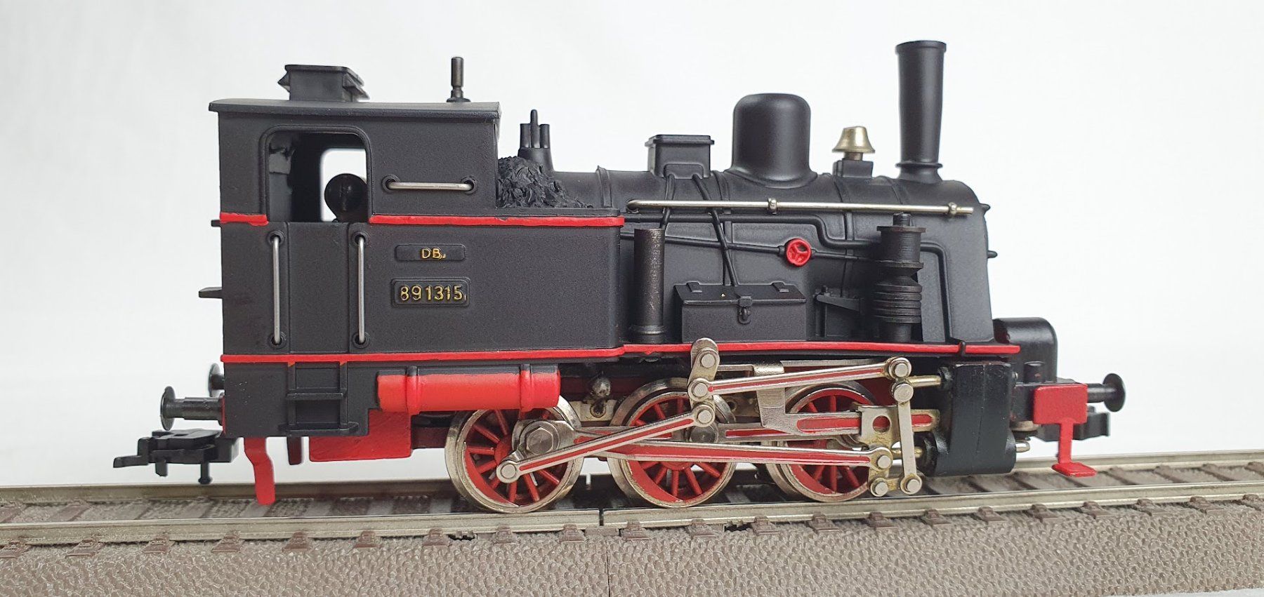 Fleischmann Modellini di ferrovie: Fleischmann 1315 DC DB BR 89 1315, analog – Usato da Seon venduto da voAllBah 1