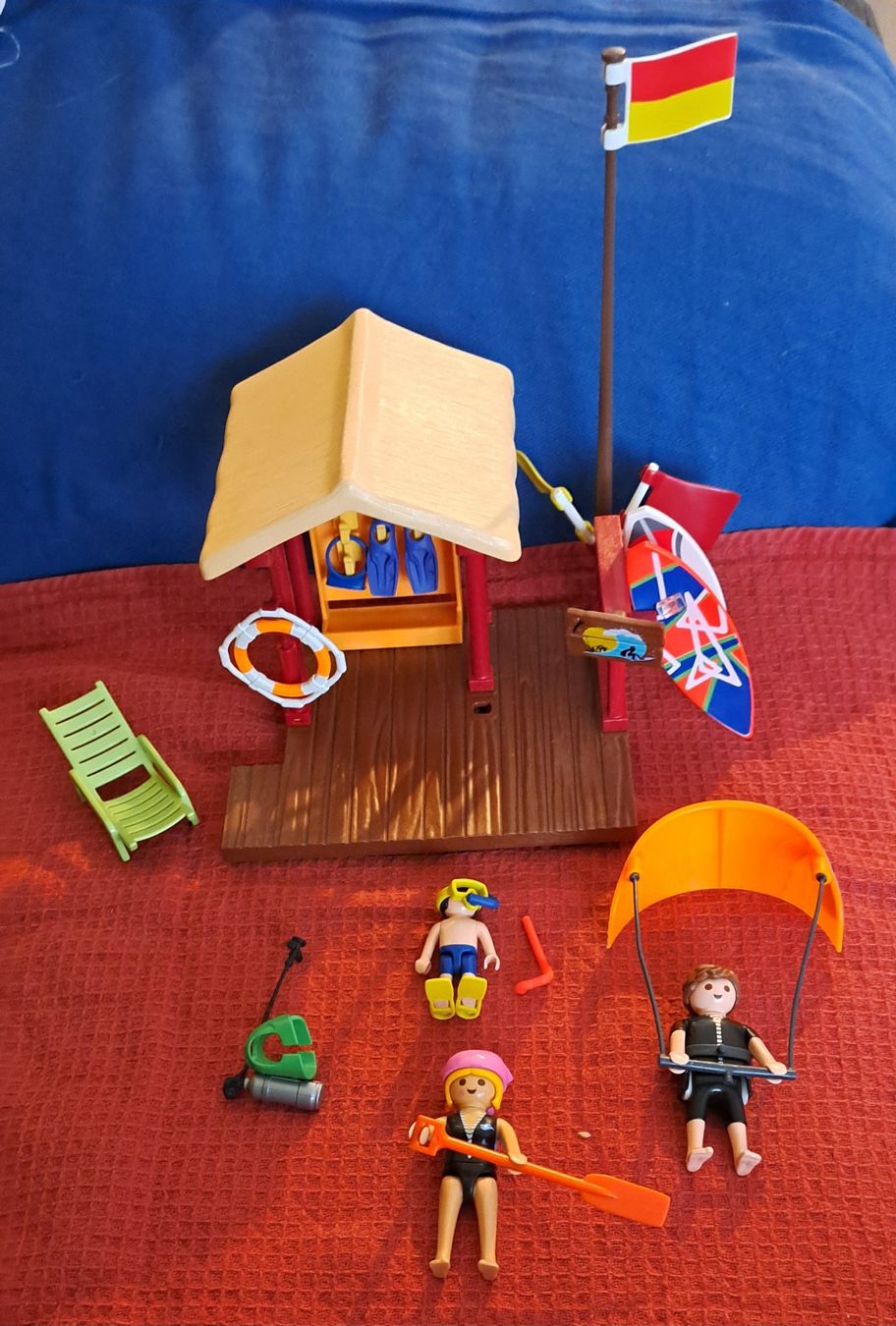 Statuette: Playmobil Wassersportschule – Usato da Breitenbach venduto da Lucky0518
