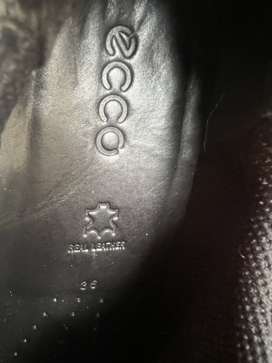 Ecco Damenschuhe: Sneakers Ecco - Leder schwarz - Grösse 36 – Neu (gemäss Beschreibung) aus Zürich von thovala 2