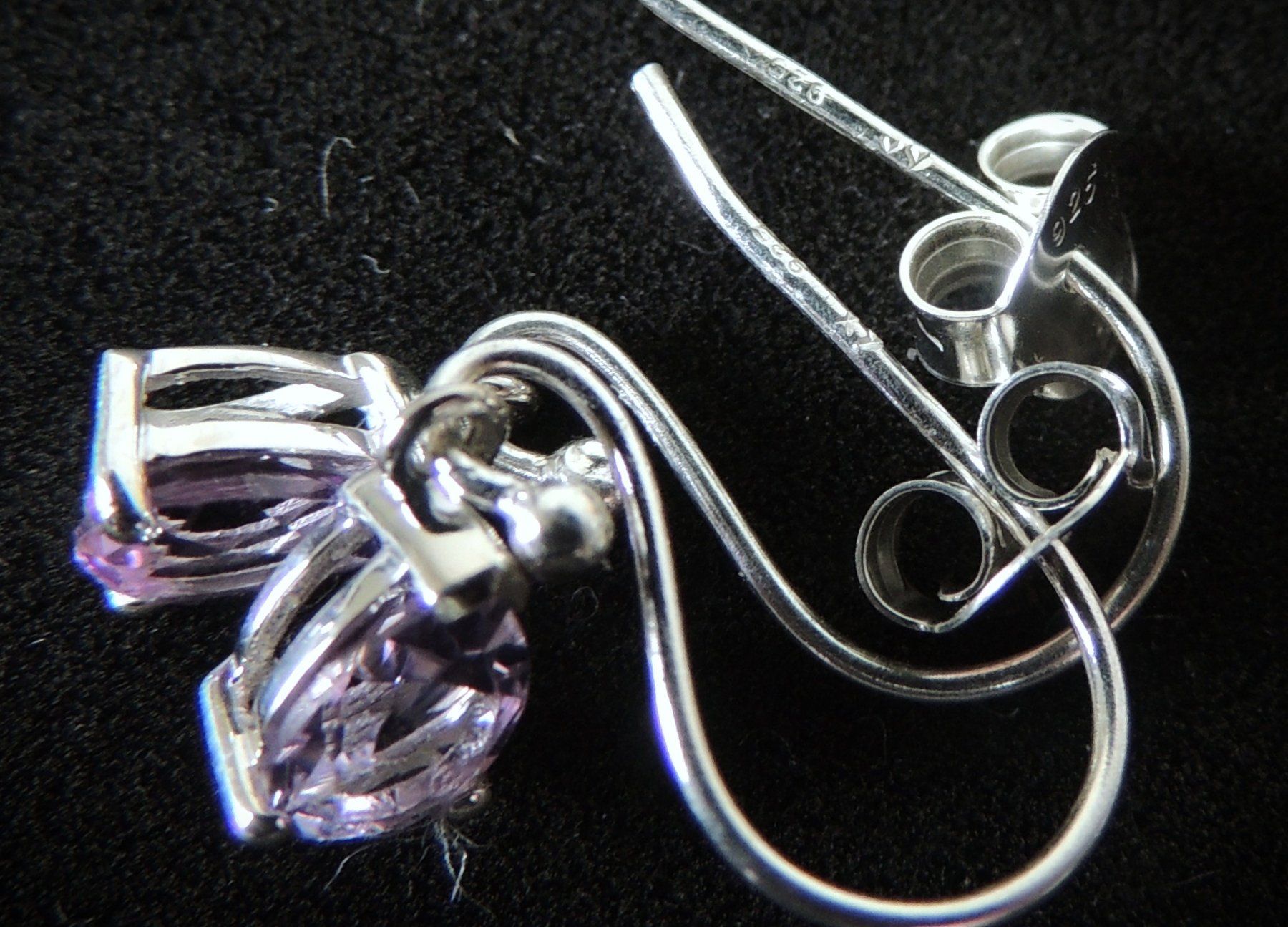 Ohrringe & -stecker: Amethyst Silber 925 Ohrringe – Neu und originalverpackt aus Waldenburg von schaller707 3