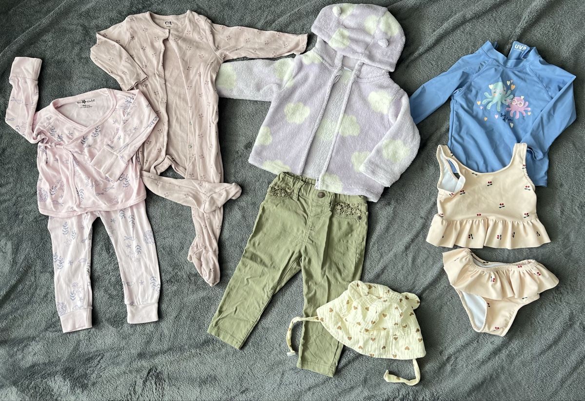 Lotti & Set di vestiti: Kleiderset Mädchen 74-86 – Usato da Root venduto da Kametaro
