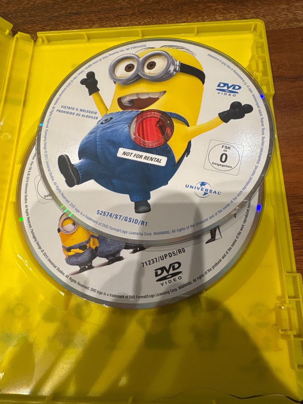 Tutti i DVDs: Minions - Wie alles begann DVD – Usato da Andwil SG venduto da schmei 1